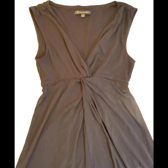 Brooks Brother Navy Business Casual Designer Comfort Stretchy Midi Dress Small - Picture 10 of 15